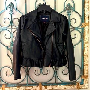 Girls leather jacket